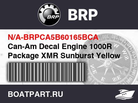 Изображение товара Can-Am Decal Engine 1000R Package XMR Sunburst Yellow Models