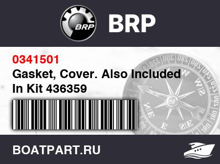 Изображение товара Gasket, Cover. Also Included In Kit 436359