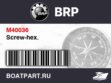 Изображение товара Screw-hex.