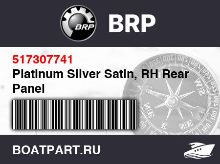 Изображение товара Platinum Silver Satin, RH Rear Panel