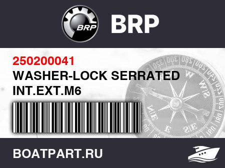 Изображение товара WASHER-LOCK SERRATED INT.EXT.M6