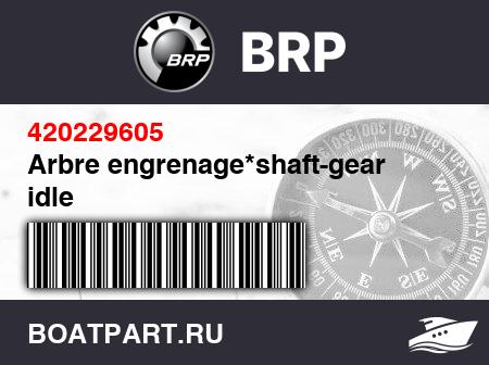 Изображение товара Arbre engrenage*shaft-gear idle