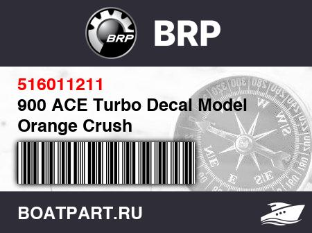 Изображение товара 900 ACE Turbo Decal Model Orange Crush