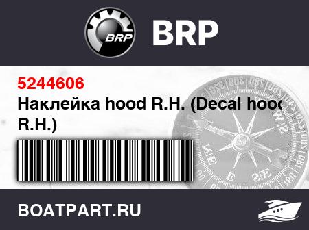 Изображение товара Наклейка hood R.H. (Decal hood R.H.)