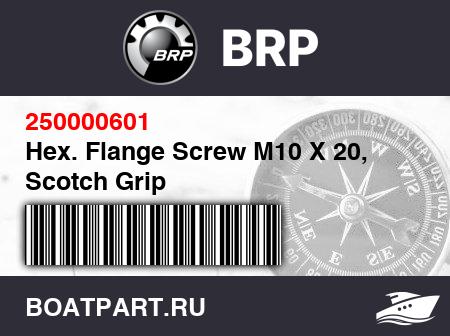 Изображение товара Hex. Flange Screw M10 X 20, Scotch Grip