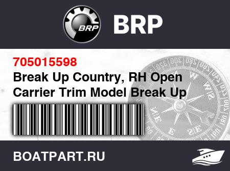 Изображение товара Break Up Country, RH Open Carrier Trim Model Break Up Country