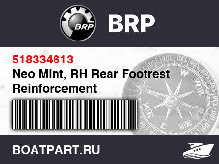 Изображение товара Neo Mint, RH Rear Footrest Reinforcement