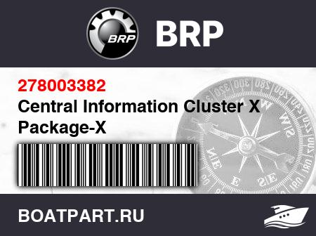 Изображение товара Central Information Cluster X Package-X