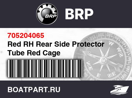 Изображение товара Red RH Rear Side Protector Tube Red Cage