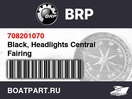 Изображение товара Black, Headlights Central Fairing