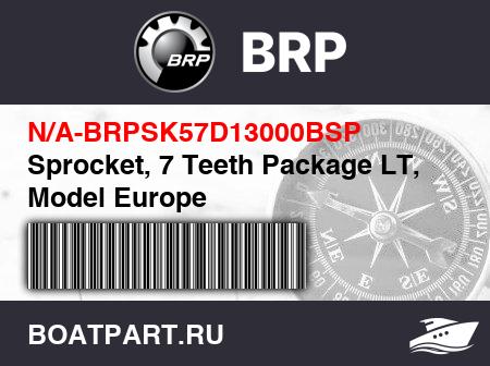 Изображение товара Sprocket, 7 Teeth Package LT, Model Europe
