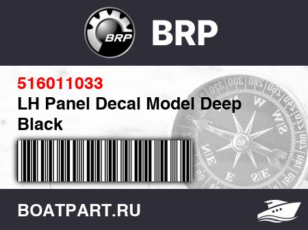 Изображение товара LH Panel Decal Model Deep Black
