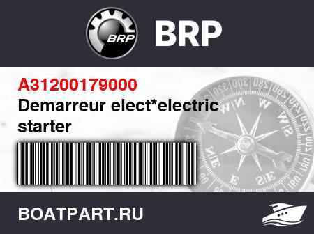 Изображение товара Demarreur elect*electric starter