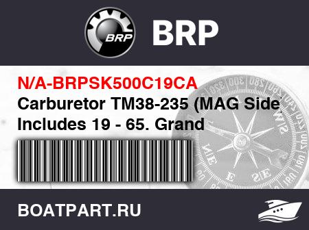 Изображение товара Carburetor TM38-235 (MAG Side) Includes 19 - 65. Grand Touring SE.