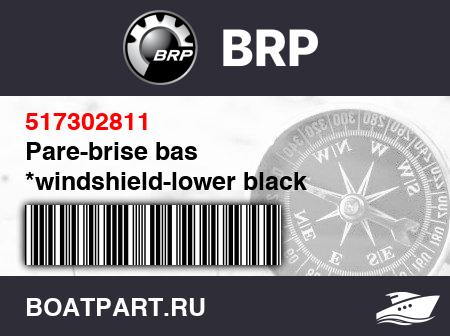 Изображение товара Pare-brise bas *windshield-lower black