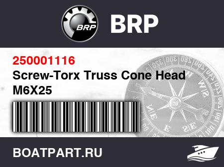 Изображение товара Screw-Torx Truss Cone Head M6X25