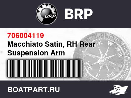 Изображение товара Macchiato Satin, RH Rear Suspension Arm