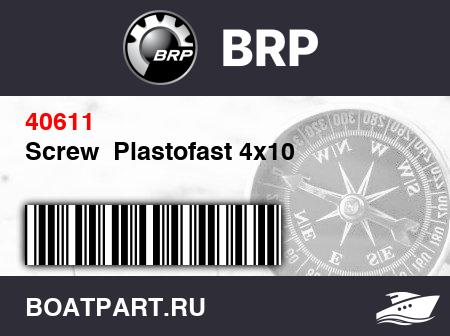 Изображение товара Screw  Plastofast 4x10