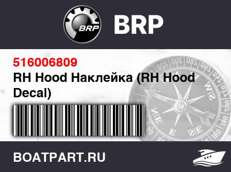 Изображение товара RH Hood Наклейка (RH Hood Decal)