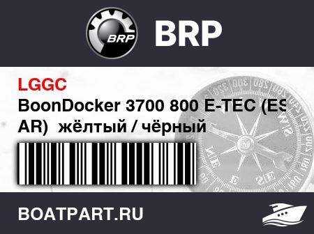 Изображение товара BoonDocker 3700 800 E-TEC (ES, AR)  жёлтый / чёрный (BoonDocker 3700 800 E-TEC (ES, AR). Yellow / Black)