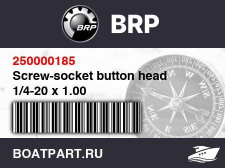 Изображение товара Screw-socket button head 1/4-20 x 1.00