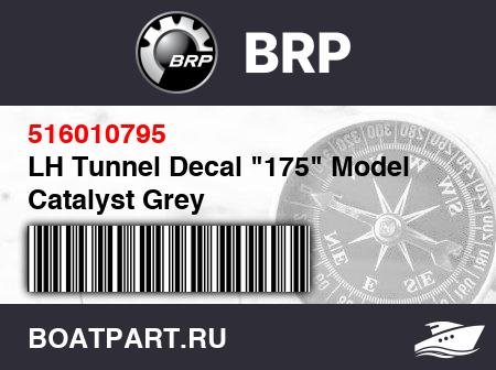 Изображение товара LH Tunnel Decal "175" Model Catalyst Grey
