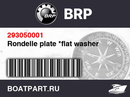 Изображение товара Rondelle plate *flat washer