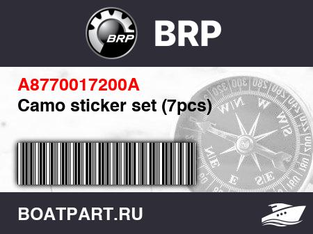 Изображение товара Camo sticker set (7pcs)