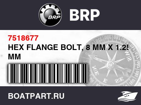 Изображение товара HEX FLANGE BOLT, 8 MM X 1.25 MM