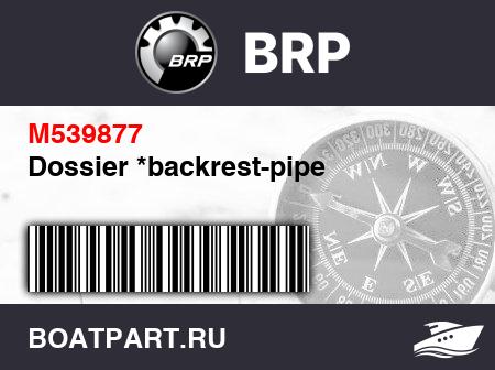 Изображение товара Dossier *backrest-pipe