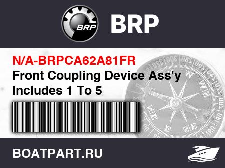 Изображение товара Front Coupling Device Ass'y Includes 1 To 5