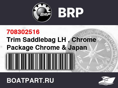 Изображение товара Trim Saddlebag LH , Chrome Package Chrome & Japan