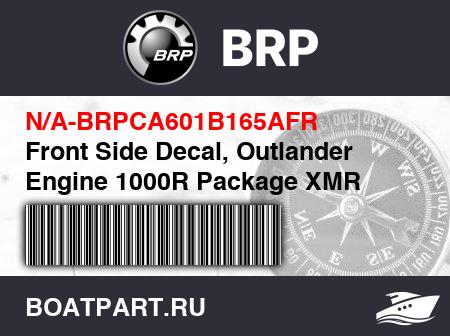 Изображение товара Front Side Decal, Outlander Engine 1000R Package XMR Sunburst Yellow Models