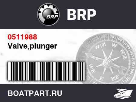 Изображение товара Valve,plunger