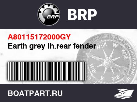 Изображение товара Earth grey lh.rear fender