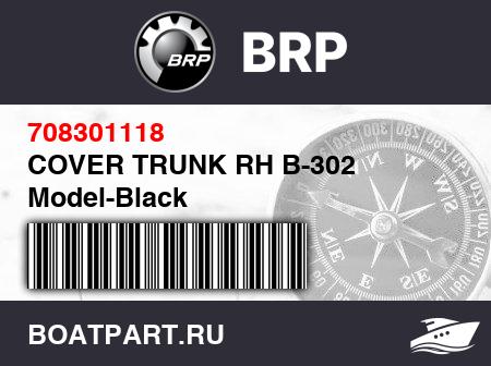 Изображение товара COVER TRUNK RH B-302 Model-Black