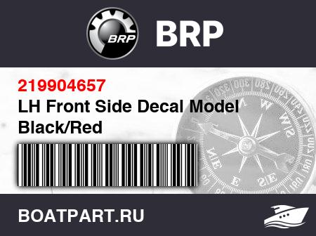 Изображение товара LH Front Side Decal Model Black/Red