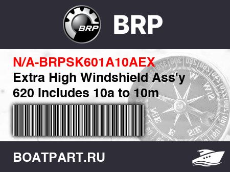 Изображение товара Extra High Windshield Ass'y 620 Includes 10a to 10m