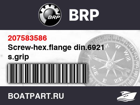 Изображение товара Screw-hex.flange din.6921 s.grip