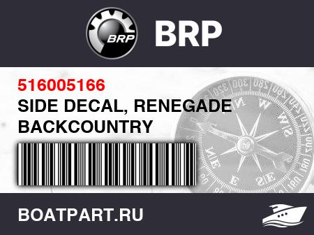 Изображение товара SIDE DECAL, RENEGADE BACKCOUNTRY