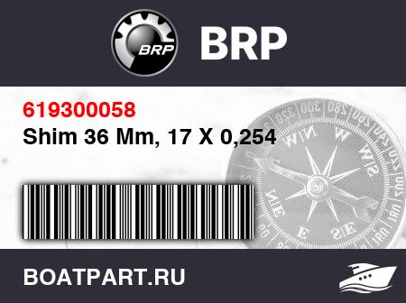 Изображение товара Shim 36 Mm, 17 X 0,254