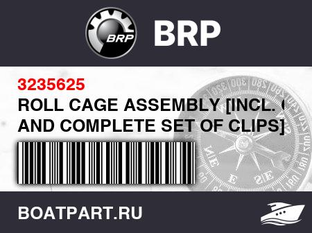 Изображение товара ROLL CAGE ASSEMBLY [INCL. CAGE AND COMPLETE SET OF CLIPS]