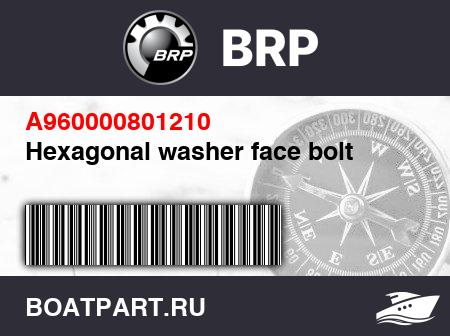 Изображение товара Hexagonal washer face bolt
