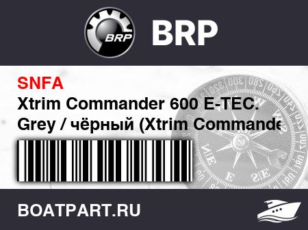 Изображение товара Xtrim Commander 600 E-TEC. Grey / чёрный (Xtrim Commander 600 E-TEC. Grey / Black)