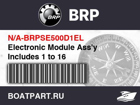Изображение товара Electronic Module Ass'y Includes 1 to 16
