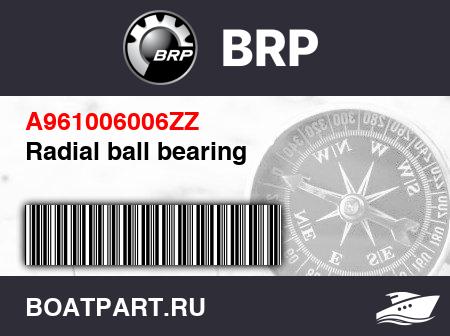 Изображение товара Radial ball bearing