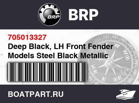 Изображение товара Deep Black, LH Front Fender Models Steel Black Metallic