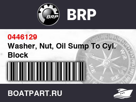 Изображение товара Washer, Nut, Oil Sump To Cyl. Block