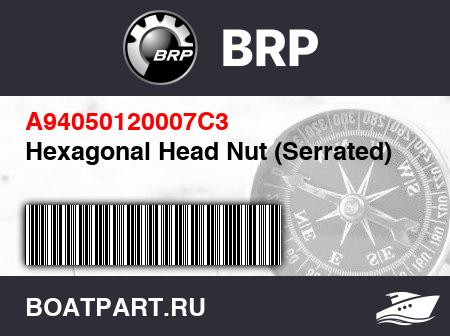 Изображение товара Hexagonal Head Nut (Serrated)