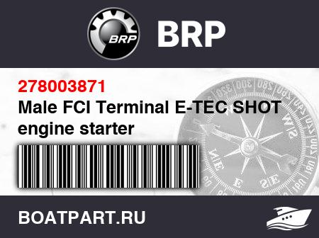 Изображение товара Male FCI Terminal E-TEC SHOT engine starter